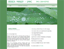 Tablet Screenshot of jessicamanley.com